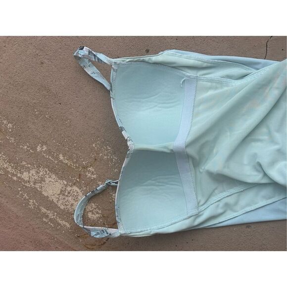 Nip Tuck Swim Boho Breeze Light Blue Printed Joanne Swimsuit Size 6 - Picture 7 of 12